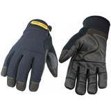 Youngstown Waterproof Winter Plus Work Gloves in 4XL, featuring fleece lining, waterproof membrane, and non-slip grips for winter tasks.