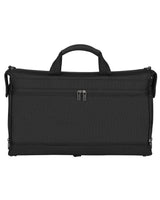 Stylish Victorinox garment sleeve for business travel, featuring tri-fold design, laptop pocket, and organized storage.