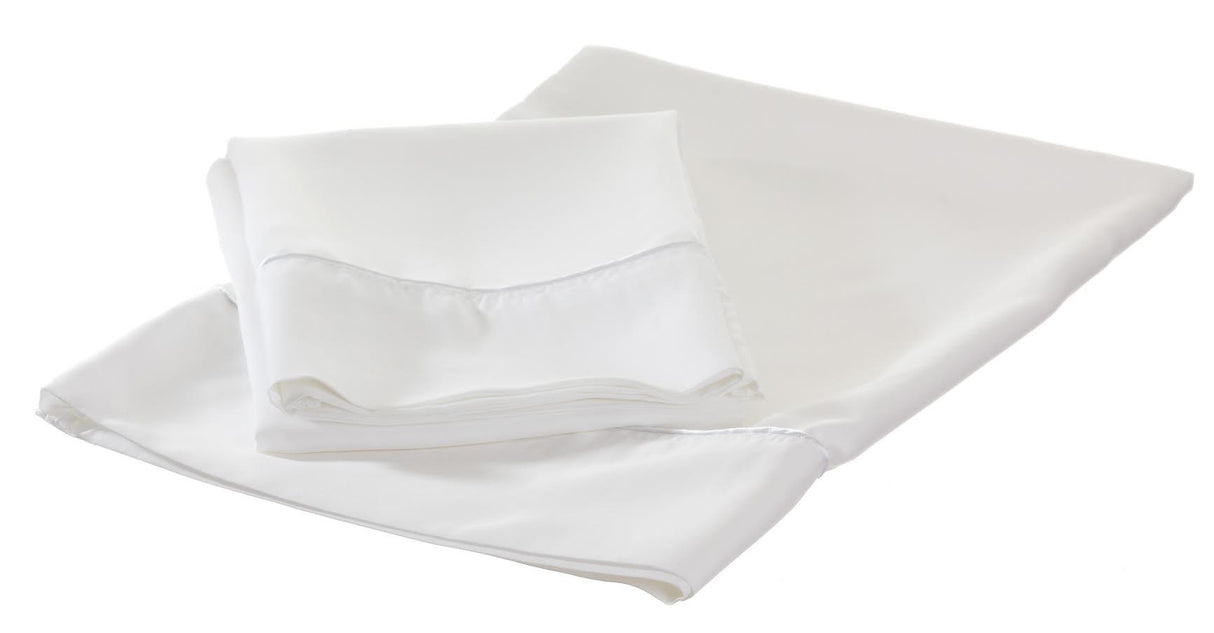 Luxurious NuSleep Pillowcase Pair with 37.5 Technology for breathability and moisture-wicking, ensuring cool, dry comfort.