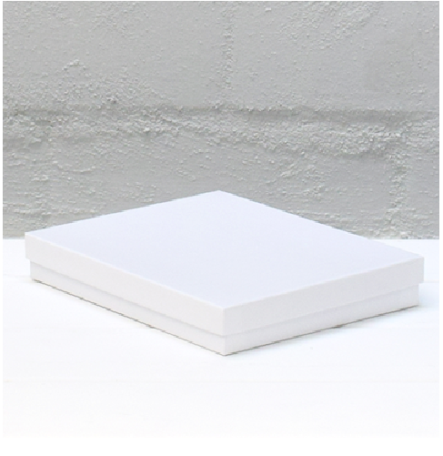 Elegant white cotton filled jewellery boxes set of 10, measuring 140x178x25mm, ideal for showcasing and protecting your jewellery.