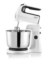 Combo Pro Mixer - MIXMASTER® in white, versatile hand and stand mixer with stainless steel bowl and 6 speeds for all baking tasks.