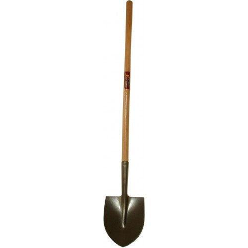 Heavy-duty Shovel L.H.R.M. Xcel #2 with 255mm blade, ergonomic handle, and rust-resistant Grey Hammertone finish.