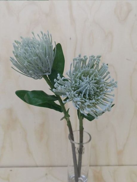 Artificial Cut Stem Warata in Sage Green, showcasing realistic texture and elegance for versatile home decor.