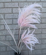Large pink Artificial Toi Toi Spray, ideal for elegant home decor and versatile floral arrangements.