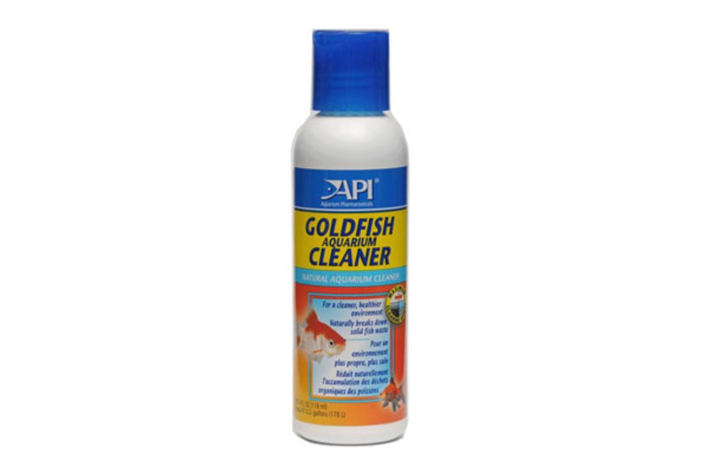 API Goldfish Aquarium Cleaner (118ml) helps maintain clean, healthy water and gravel for goldfish environments.