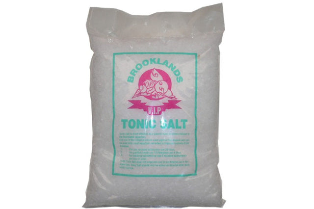 Premium 2kg Aquarium Tonic Salt for freshwater and marine fish, reduces stress and treats external parasites safely.