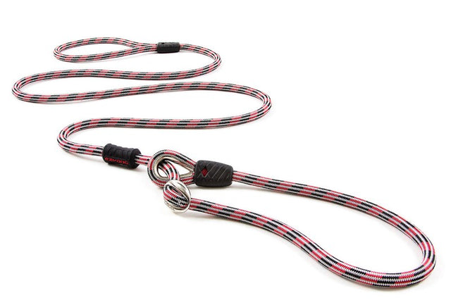 Premium EzyDog Luca Leash, 170cm long, made of durable climbing rope for comfort and control during walks and training.