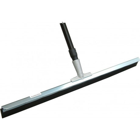 Yard Scraper Xcel with 30-inch ergonomic handle and 5mm rubber blade for effective outdoor cleaning and moisture removal.