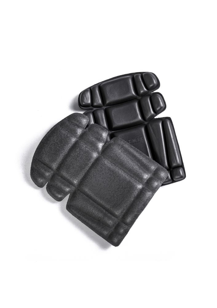 Syzmik Unisex Knee Pads in black, made from durable polythene, designed for comfort and protection for all sizes.