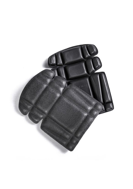 Syzmik Unisex Knee Pads in black, made from durable polythene, designed for comfort and protection for all sizes.