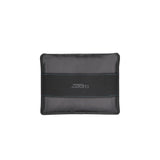 Compendium Zoom 2-In-1 Tech Sleeve JournalBook in sleek Dot Dobby Nylon, featuring secure zip closure and versatile storage options.