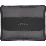 iPad Holder Tech Sleeve JournalBook Zoom 2-In-1 with zippered closure, removable iPad sleeve, and multiple pockets for organization.