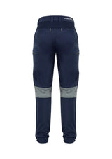 Mens Streetworx Stretch Pant in Navy, featuring durable fabric, 4-way stretch panels, and multiple pockets for style and function.