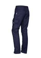 Syzmik Men's Rugged Cooling Cargo Pant in Regular Navy, featuring breathable fabric, 10 pockets, and reinforced durability.