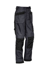 Mens Ultralite Multi Pocket Pant in Charcoal Black, featuring durable ripstop fabric and versatile swing-away tool pockets.