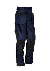 Men's Ultralite Multi-Pocket Pants in Navy Black featuring swing-away pockets and Cordura reinforcements for durability.
