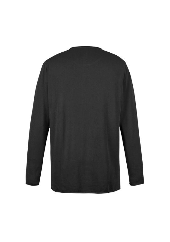 Unisex Streetworx Heritage Pullover in Black, 5XL, featuring soft textured fabric, chest pocket, and relaxed fit for style and comfort.