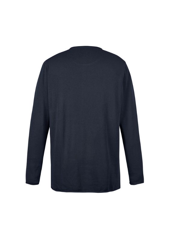 Unisex Streetworx Heritage Pullover in Navy, XXS, featuring soft fabric, pocket, and comfortable relaxed fit.