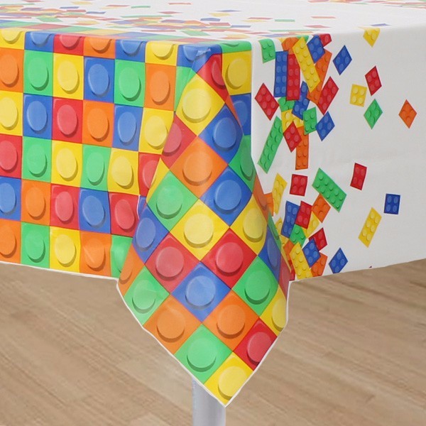 Block Party Tablecover Plastic