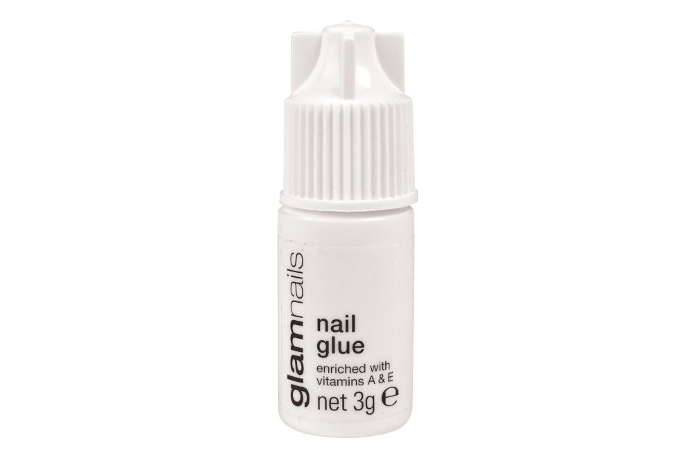 Manicare Nail Glue 3g, a strong adhesive with vitamins A & E for flawless, long-lasting nail applications.