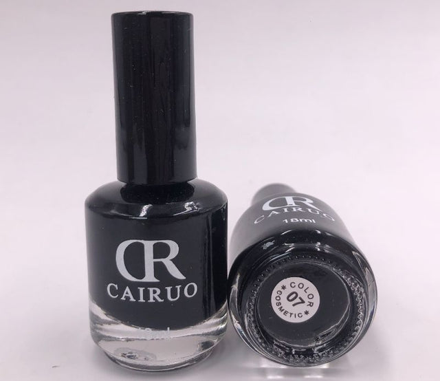 Vibrant 18ml nail polish in Color Lid #007, chip-resistant and long-lasting, perfect for salons and home use.