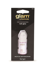 Nail glue from Manicare in a 3g bottle, enriched with vitamins A & E for strong, long-lasting applications and repairs.