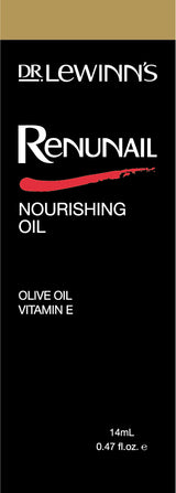 Revitanail Nourishing Oil 14mL, designed to hydrate and strengthen nails and cuticles with vitamins and UV protection.