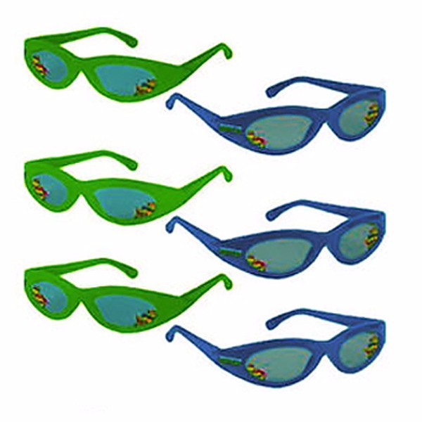 Teenage Mutant Ninja Turtles Glasses - Pack of 6