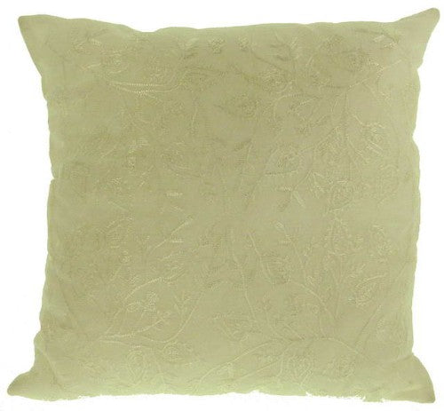 Vibrant 40cm green cushion, elegant accent for modern or traditional decor, soft, durable, easy to clean.