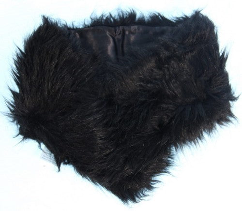 Luxurious Long Hair Fake Fur Wrap Scarf with clip, 78cm x 13cm, offering elegance, warmth, and versatile styling options.