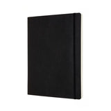 Moleskine Pro Notebook XL Black Soft Cover with durable soft cover, ample space, elastic closure, and high-quality acid-free paper.