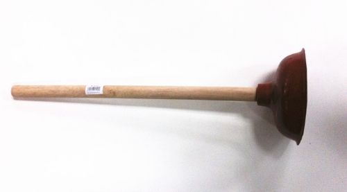 Set of 2 durable 42cm toilet plungers with comfortable grip for tackling clogs effectively and maintaining plumbing.