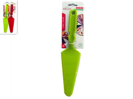 Colorful set of 3 cake spades for easy slicing and serving of cakes, featuring ergonomic handles and durable designs.