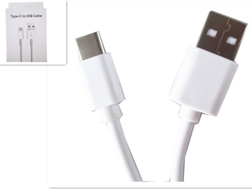 USB Type C cable (1m) for fast charging and data transfer, ideal for smartphones, tablets, and laptops. Durable and convenient.