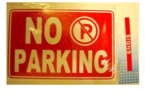 Sign - No Parking 30cm (Set Of 6)