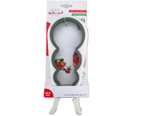 Set of 2 ergonomic jar openers, 22.5cm long, designed for easy opening of stubborn lids, ideal for all ages.