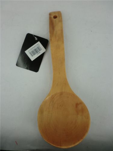Set of 4 premium 21cm wooden spoons, ideal for stirring and serving, with a rustic finish and ergonomic design.