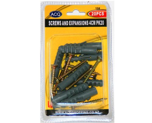 Screws And Expansions No10 (240pcs)