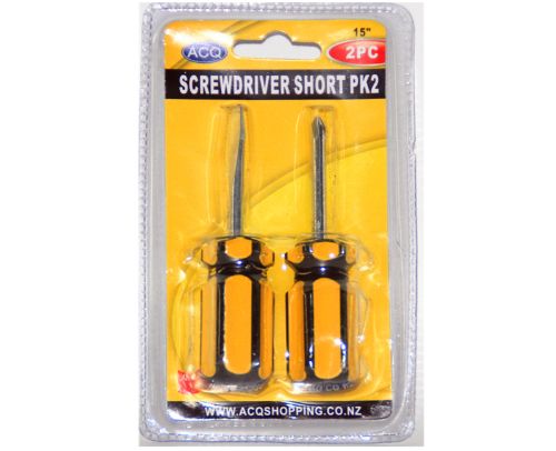 Screwdrivers Short 15cm