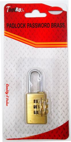 Set of 3 durable brass padlocks with combination mechanism for secure storage, perfect for travel and outdoor use.