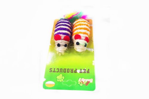 Colorful set of 4 interactive cat toys designed for playful engagement and mental stimulation in kittens and adult cats.