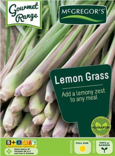 McGregor's Lemongrass Specialty Seeds - Pack of 5