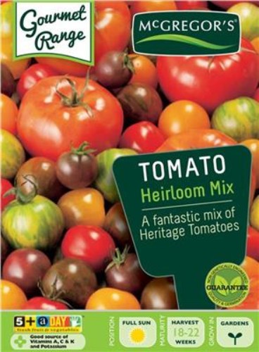 McGregor's Tomato Heirloom Mixed Specialty Seeds - Pack of 5