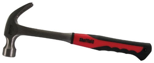 Sheffield 20oz Solid Steel Handle Claw Hammer