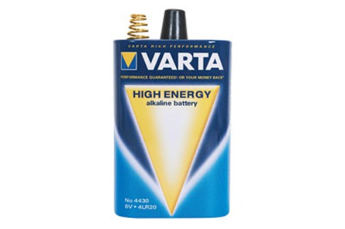 Varta 4430 6V Alkaline Spring Terminal Lantern Battery