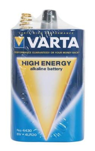 Varta 4430 6V Alkaline Spring Terminal Lantern Battery