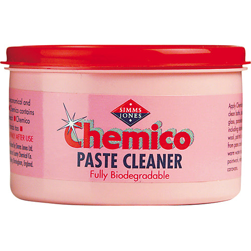 Chemico Paste Cleaner 400g, a powerful eco-friendly cleaner for tough stains on various surfaces like stainless steel and glass.