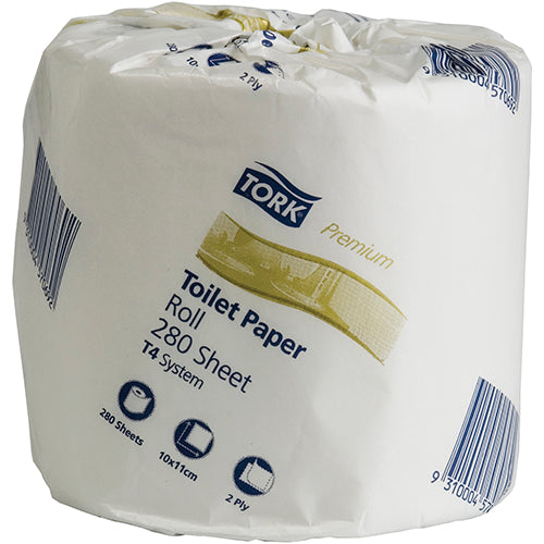 Tork Premium T4 2 Ply 200M Toilet Paper Roll ea