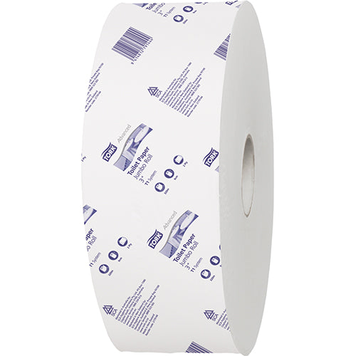 Tork Advanced T1 2 Ply 300M Jumbo Toilet Paper Roll 300m