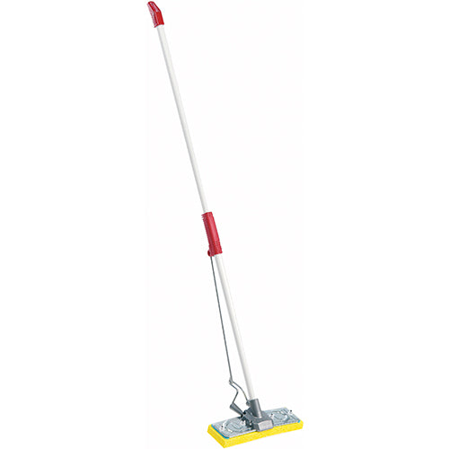 Raven XL Senior Mop with adjustable handle and high-absorbency microfiber head for easy, efficient floor cleaning.